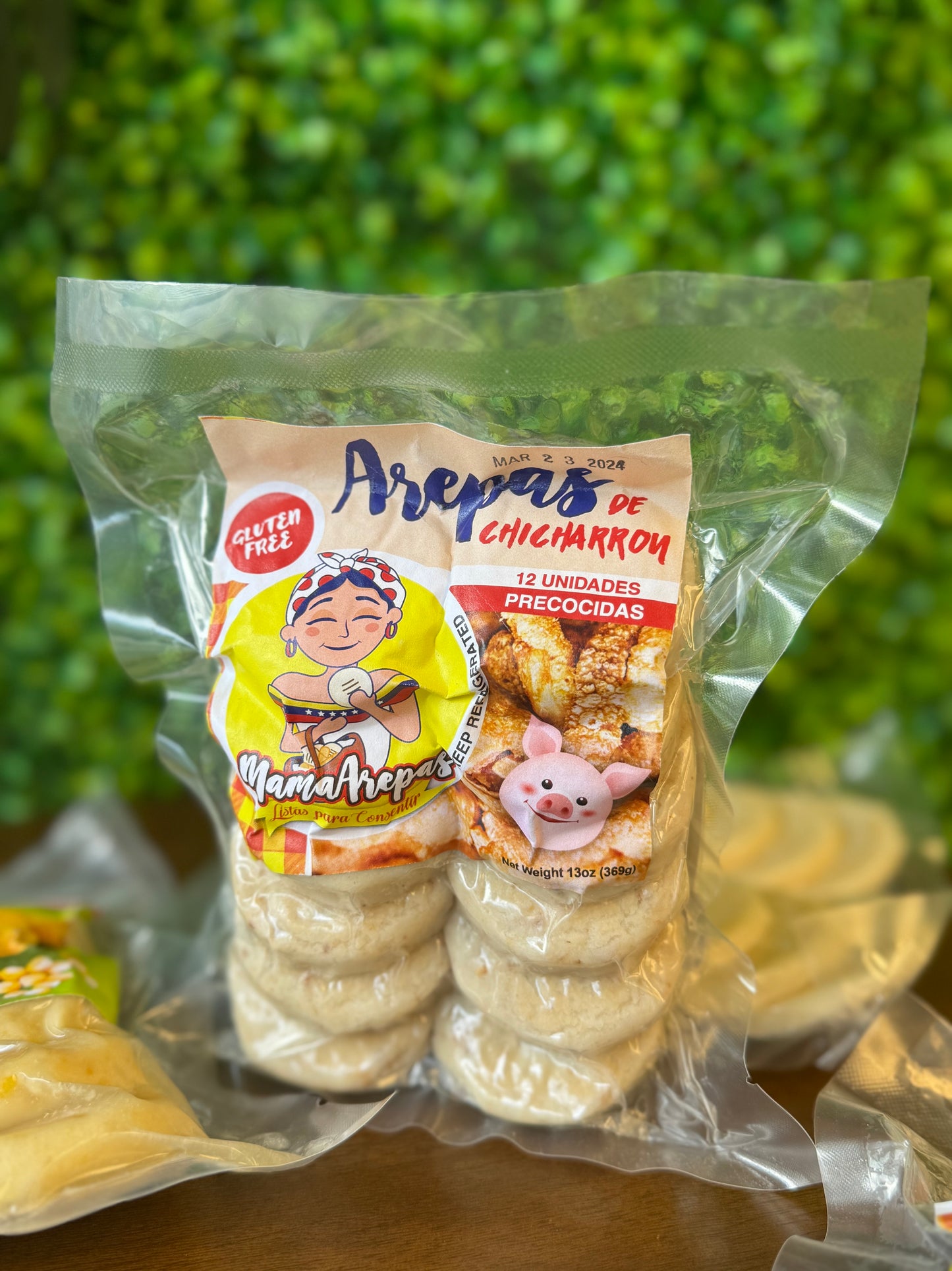 Mini-Arepas Saborizadas 12 Unidades