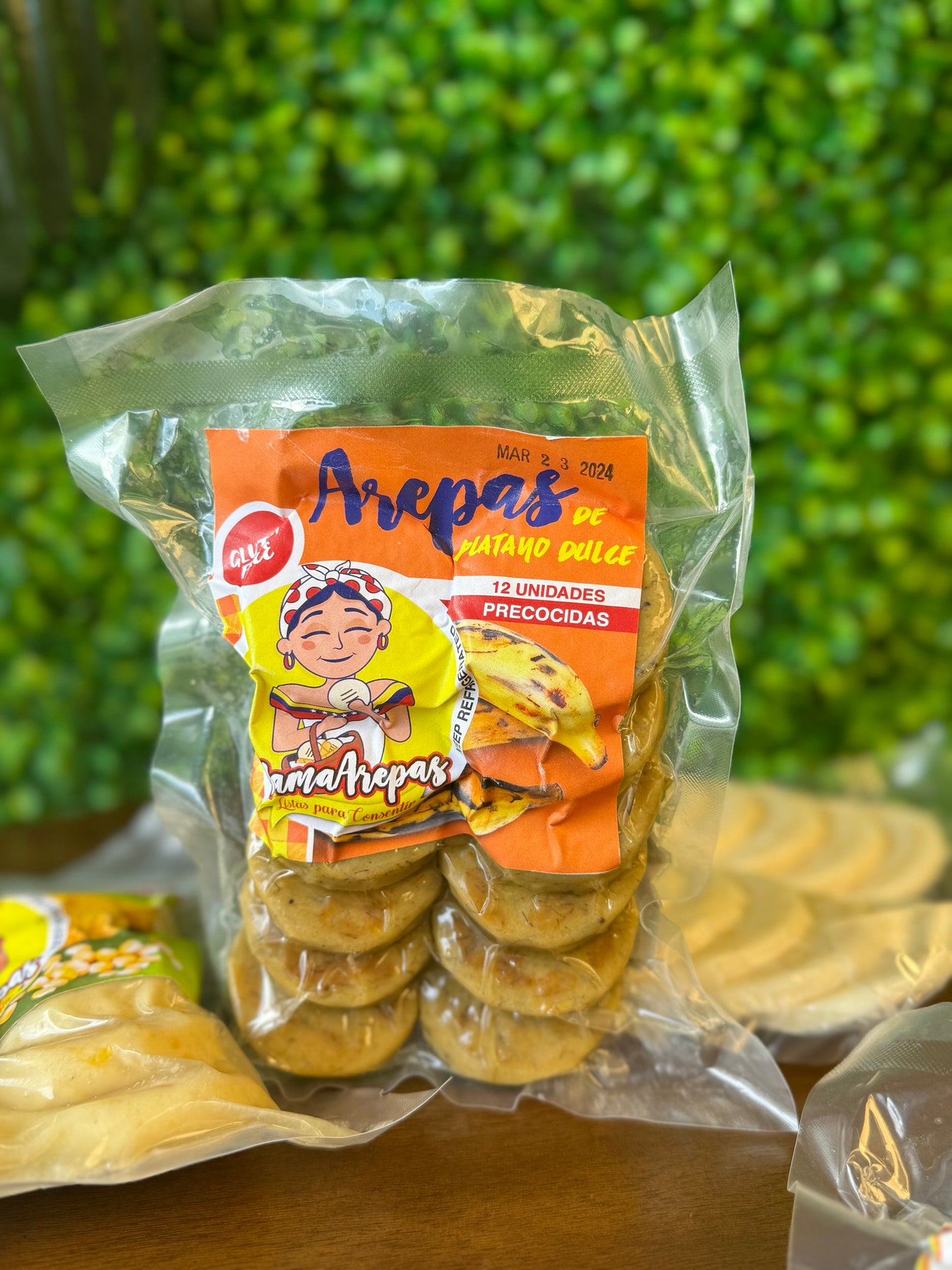 Mini-Arepas Saborizadas 12 Unidades