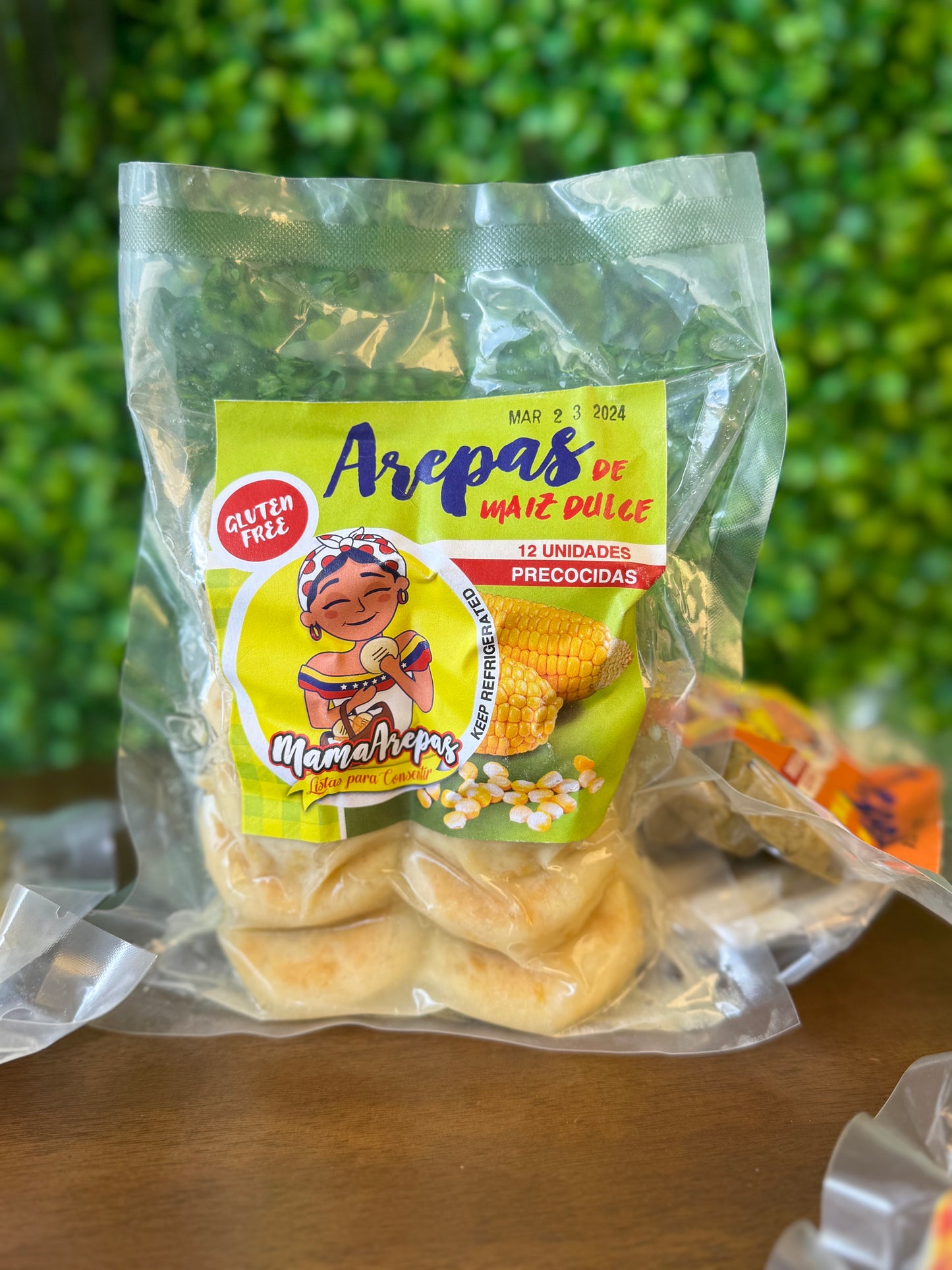 Mini-Arepas Saborizadas 12 Unidades